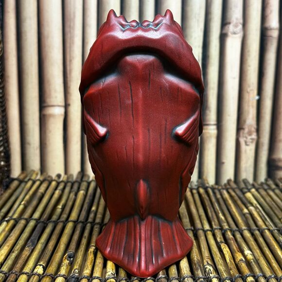 Disneyland Trader Sam's Enchanted Tiki Bar Piranha Tiki Mug 2nd Edition Coaster - Picture 3 of 7